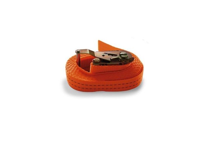 Sangle à cliquet 35mm 5m 900daN 1 partie avec tendeur