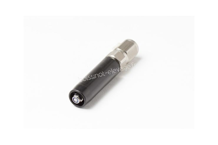 Soupape tubulaire complète, Inox, avec joint