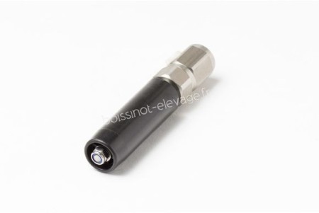 Soupape tubulaire complète, Inox, avec joint