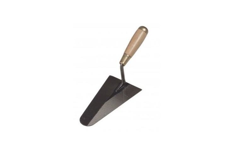 Truelle ronde manche bois 18cm