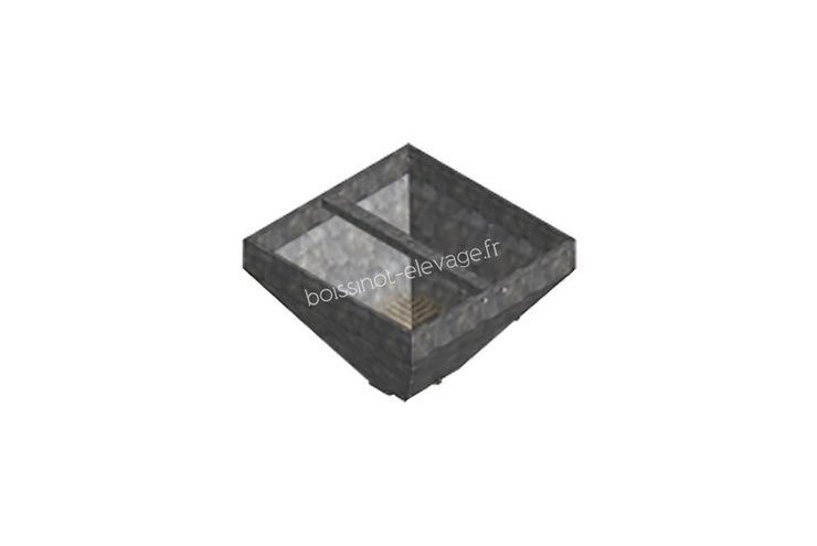 Trémie SpireMat 150L inox + grille