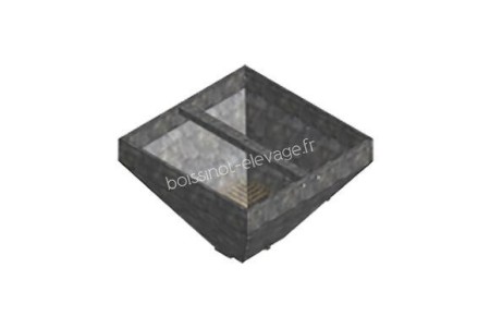 Trémie SpireMat 150L inox + grille