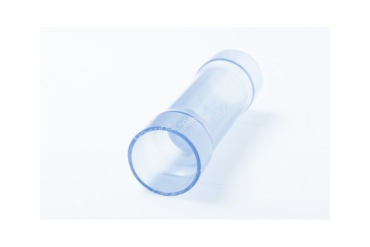 Tube transparent tulipe dia 63x3 L : 237