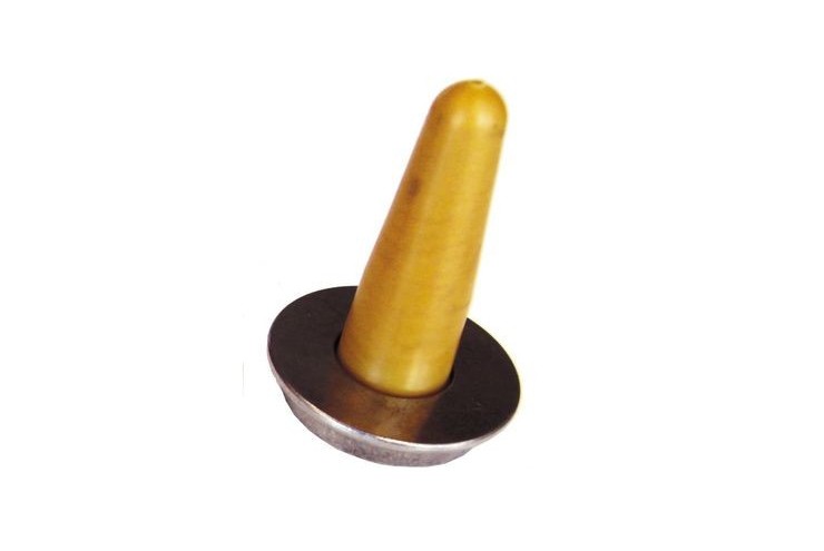 Tétine à veau plongeante aluminium complète - blister de 2