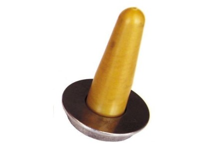 Tétine à veau plongeante aluminium complète - blister de 2