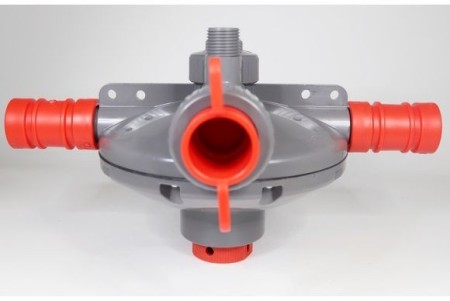 Tête de ligne centrale purge manuelle nue MK2 avec adaptation