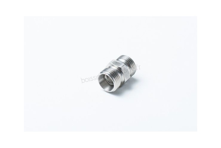 Union double inox dia 12 M18x1.5