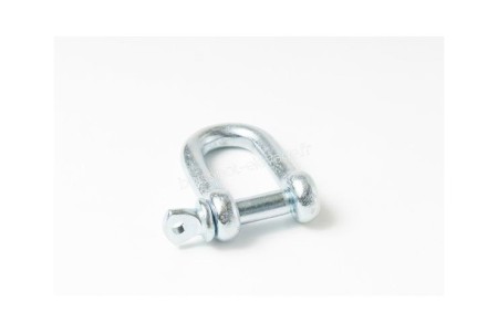 Manille droite galva