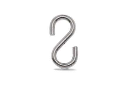 Crochet "S" ouvert zingué