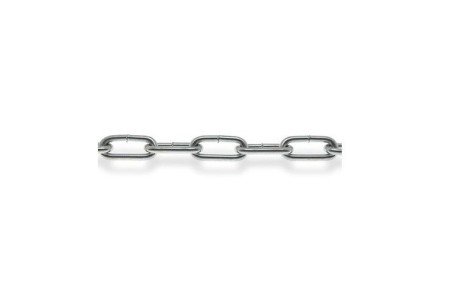 Chaine maille longue zinguée le cube de 25m