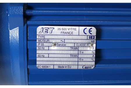 Moteur 0.55kW 1500tr/min pour motoréducteur adaptable