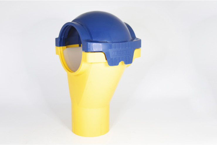 Sortie nue pour flex auger diamètre 90