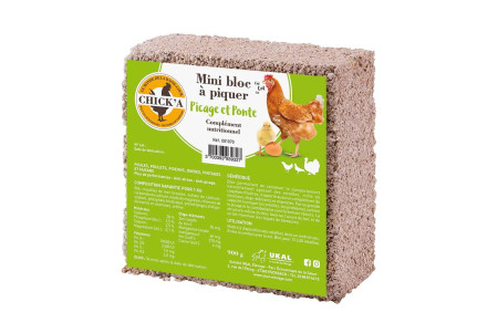 Chicka mini bloc à piquer 900 Gr