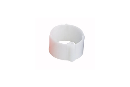 Bague blanche à clips 16 mm par 100