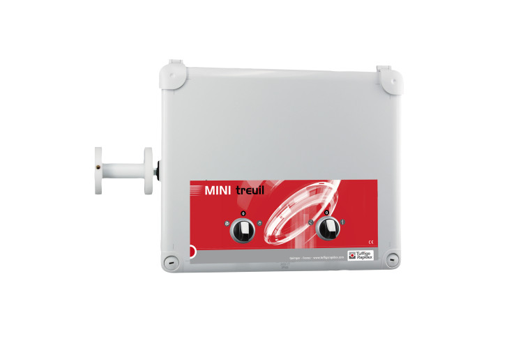 Mini treuil 230v 40kg/10trs/course750mm