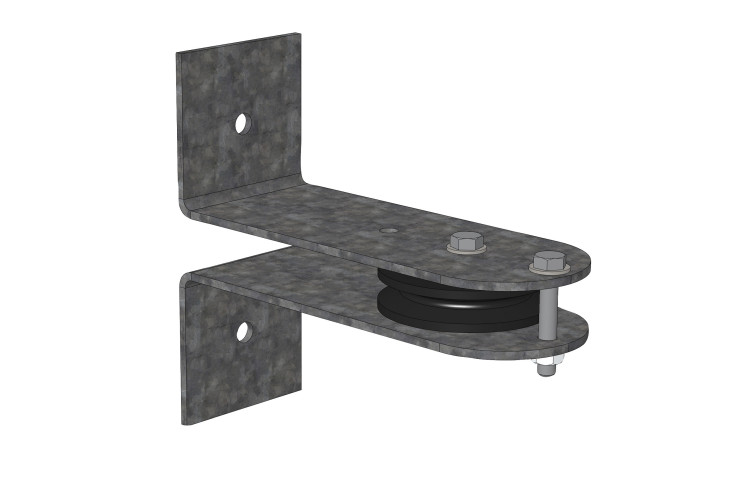 Kit support poulie 100kg