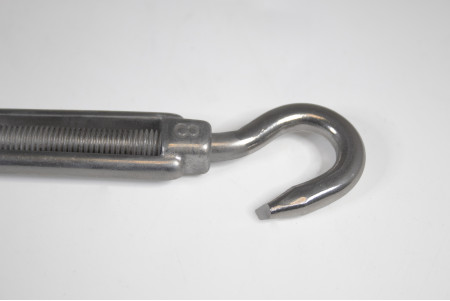 Tendeur à 2 crochets inox 316