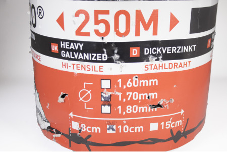 Ronce ERIZO 1,7/4/10 - rouleau de 250m