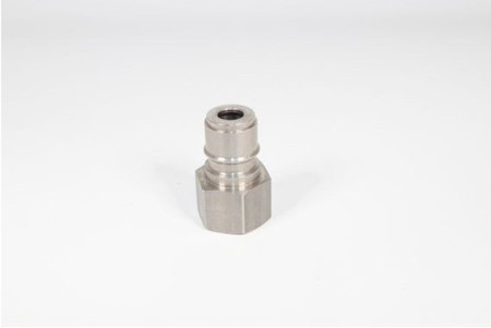 Coupleur mâle 1/2 inox - COUPLEUR LAV. INOX D20 MALE PL - 3/8FG