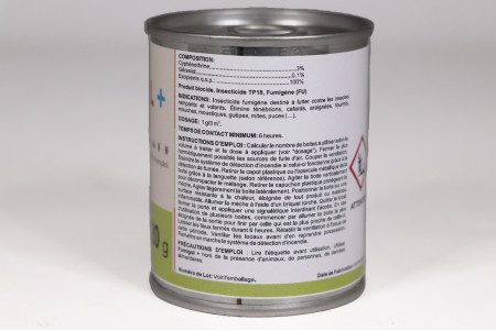 Fumigol + fumigène insecticide 20 gr 60m3