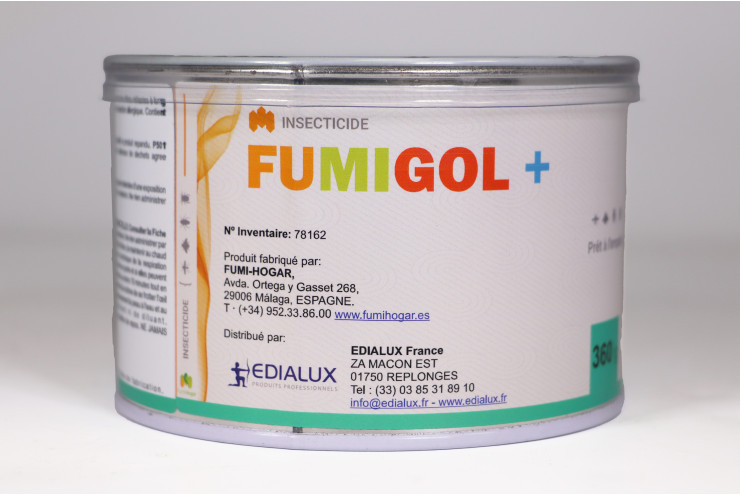 Fumigol + fumigène insecticide 360 gr 1080m3