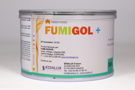 Fumigol + fumigène insecticide 360 gr 1080m3