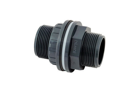 Traversée de paroi pvc 1/2"