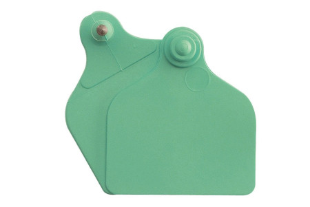 Boucles de marquage UKAFLEX boucle nue verte Maxi+Maxi par 20