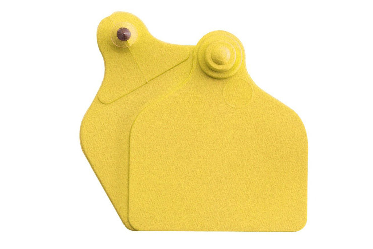 Boucles de marquage UKAFLEX boucle nue jaune Maxi+Maxi par 20