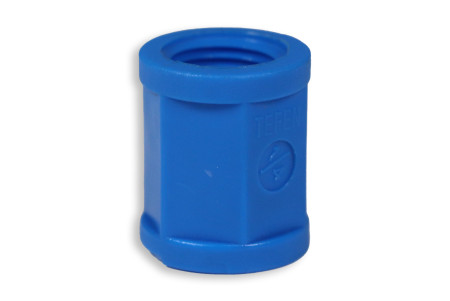 Raccord filete bleu UPR 1/4