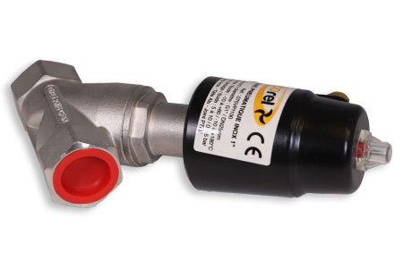 Vanne pneumatique inox 1" NF