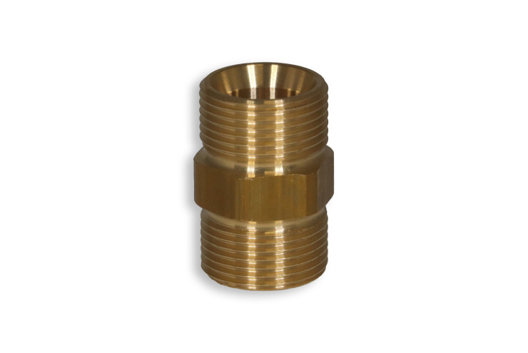 Raccord M22M - M22M - Laiton