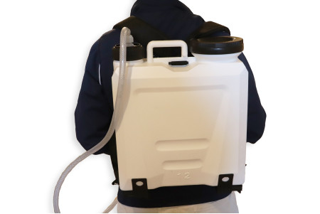 Canon à mousse dorsal LS10 GD avec réserve 12L