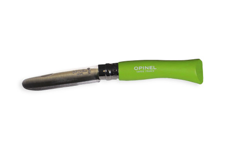 Opinel bout rond N° 7 lame inox 8 cm pomme
