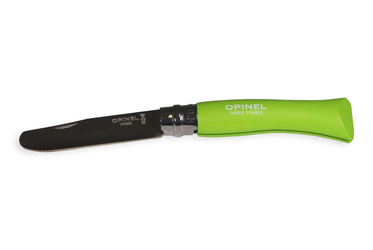 Opinel bout rond N° 7 lame inox 8 cm pomme
