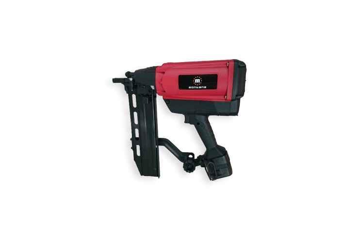 Agrafeuse à crampillons + 6300 agrafes avec gaz + 6 cartouches de gaz