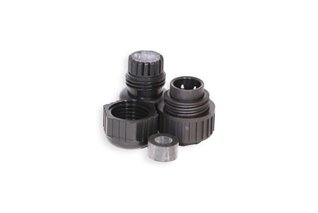 Fiche 4 broches mâle