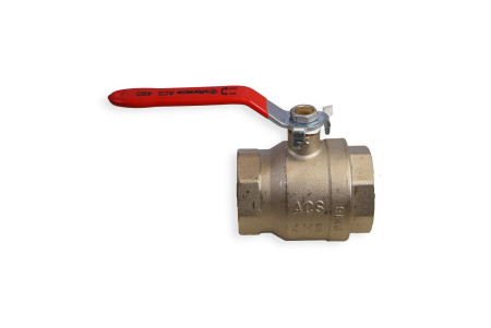 Vanne 1/4 tours 50/60 + levier pour vérin