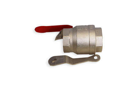 Vanne 1/4 tours 50/60 + levier pour vérin