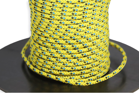 Tresse 16 fuseaux Sirocco réf 781 - 5mm rupture 900 kgs - le mètre