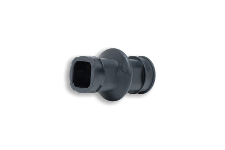 Raccord soufflet pr ext. carrée