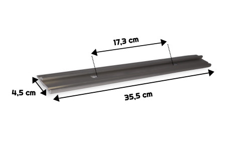 Jonction pour profil alu 35,5cm