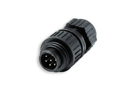 Fiche 6 broches mâle