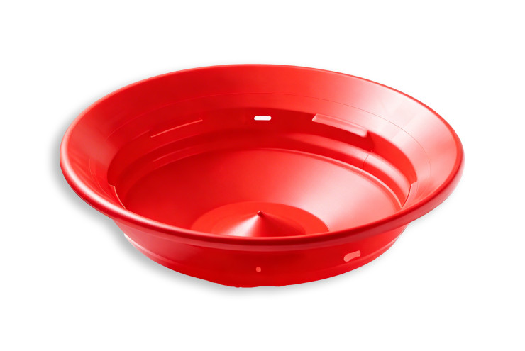 Cuvette dinde+collerette perforée