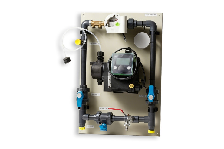 Kit de dosage proportionnel D.25mm avec pompe GRUNDFOS DDA7,5-16 PP