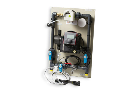 Kit de dosage proportionnel D.25mm avec pompe GRUNDFOS DDC9-7 PP