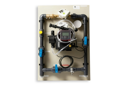 Kit de dosage proportionnel D.32mm avec pompe GRUNDFOS DDC9-7 PP