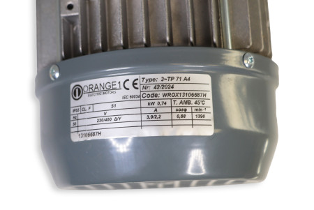 Motoréducteur 350 trs min - 2.4 tonnes / h