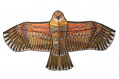 Effaroucheur en forme de faucon + mât 3.7m