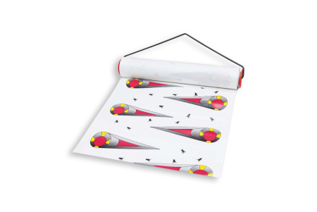 Bande attrape-mouches collante Sticky 7mx30cm